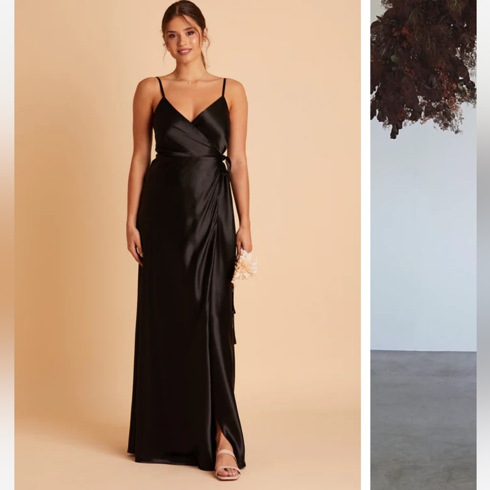Birdy Grey Cindy Satin Wrap Dress